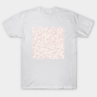 Botanical-Pattern, set, pink, 3, spring, botanic, nature, botanical, floral, flowers, floral-pattern, leaves, plants, minimalist, garden, jungle, leaf, exotic, tropical, flower, boho, cacti, succulent, digital, graphic-design, pattern, T-Shirt